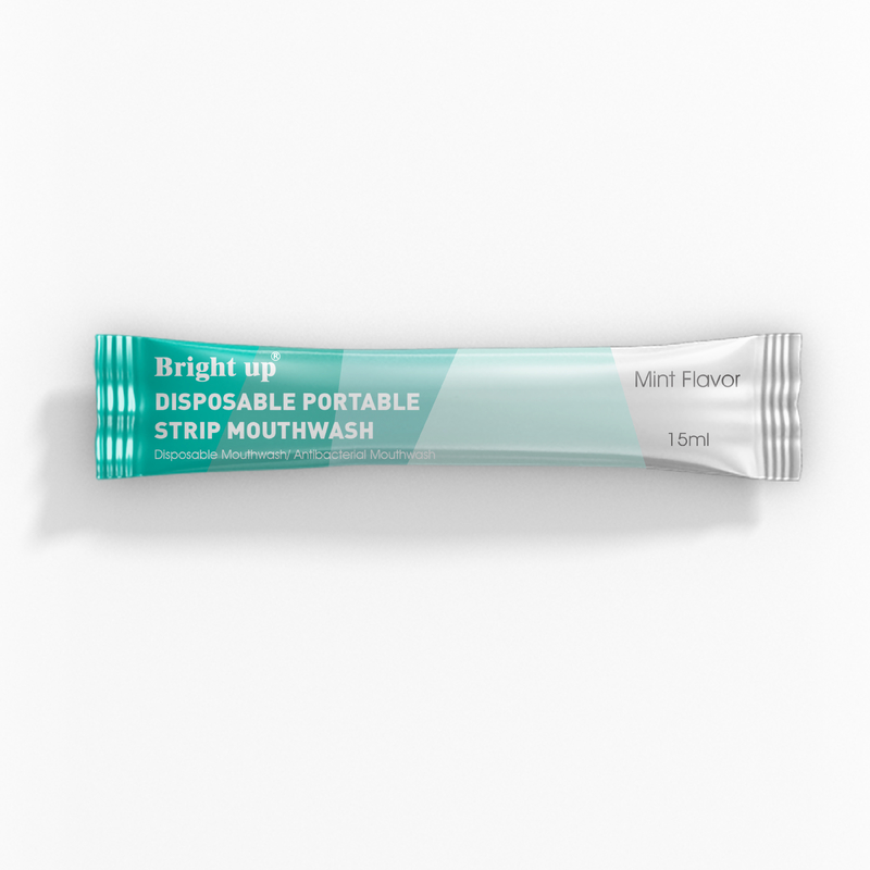 Acuñe el líquido sin alcohol del enjuague del sabor con la etiqueta privada del bolso 10ml de la bolsita