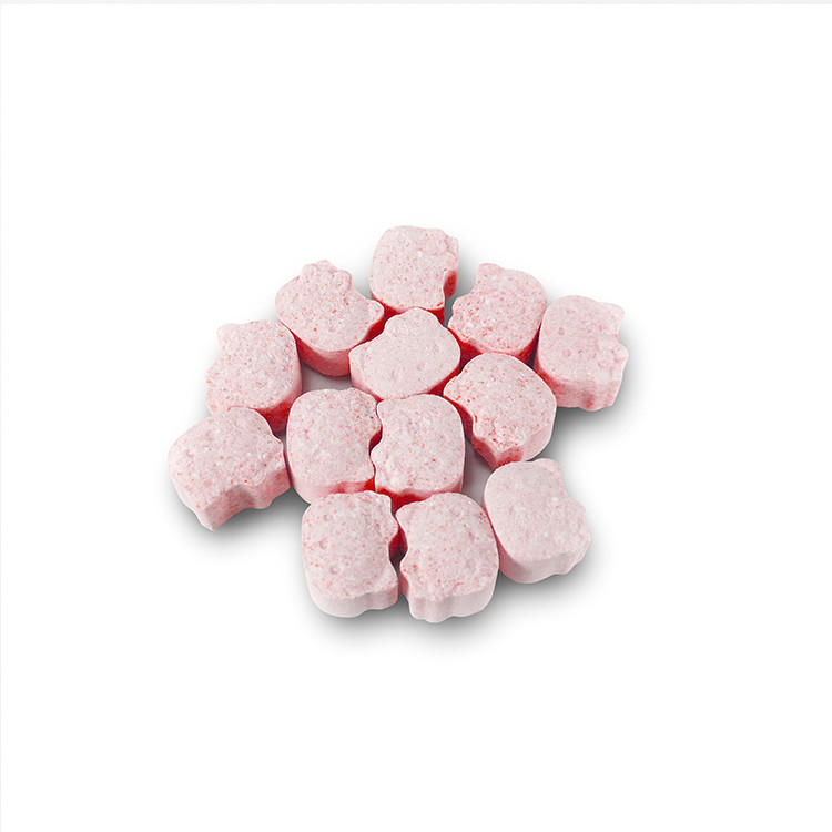 Dientes portátiles 50g del OEM que blanquean las tabletas con crema dental de limpieza oral del fluoruro