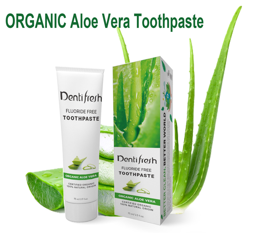 Los dientes de la higiene oral que blanquean las cremas dentales se dirigen el áloe natural Vera del extracto de la manzanilla de Pearl White