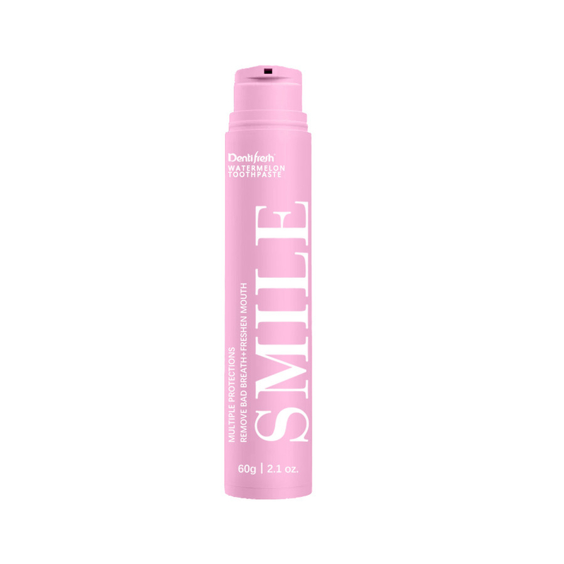 Paquete sensible natural de la crema dental de la crema dental 60g del tamaño del viaje de MSDS con sabor a frutas