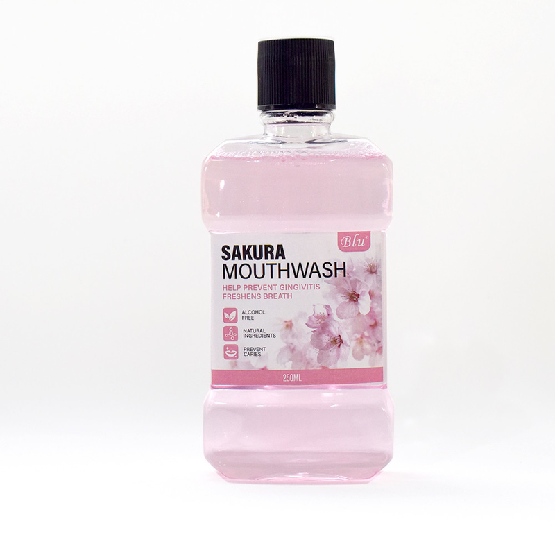 No alcohólico, orgánico, antibacteriano, cuidado de la salud oral, sabor a fruta, enjuague bucal 250 ml