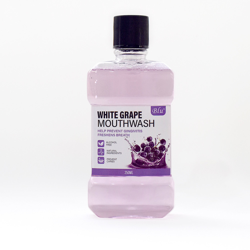 No alcohólico, orgánico, antibacteriano, cuidado de la salud oral, sabor a fruta, enjuague bucal 250 ml