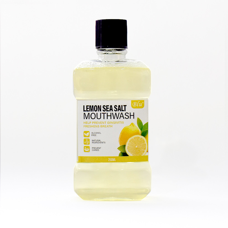 Varios sabores Antiséptico oral limpio fresco fresco sin alcohol Enjuague bucal para la higiene oral diaria