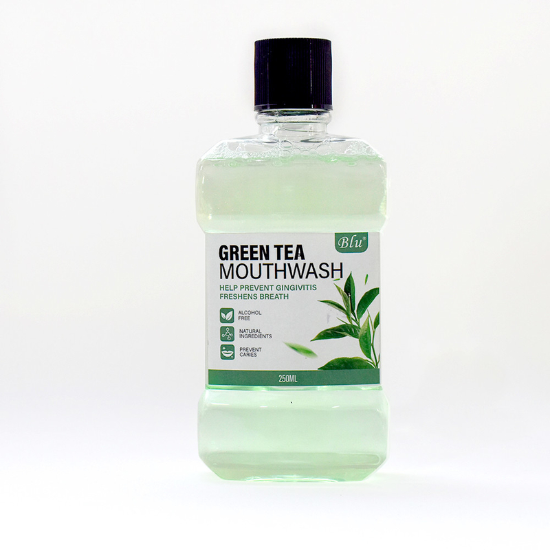 Varios sabores Antiséptico oral limpio fresco fresco sin alcohol Enjuague bucal para la higiene oral diaria