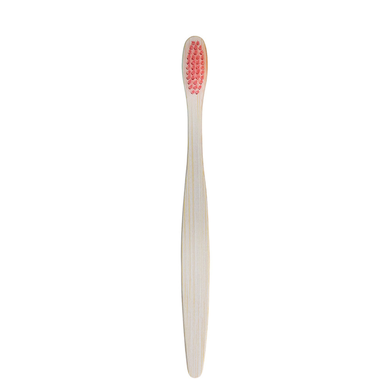 Fabricado a medida Gran Venta Natural Eco biodegradable Colorido Suave Hoteles de Bambú Cepillo de Dientes Con Embalaje