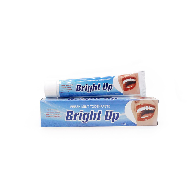 Fabrica de fabricación 150g sabor a menta aliento fresco dientes blanqueadores de dientes