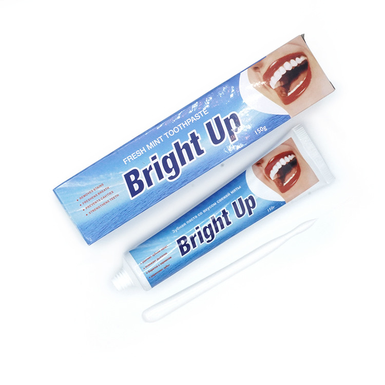 Fabrica de fabricación 150g sabor a menta aliento fresco dientes blanqueadores de dientes