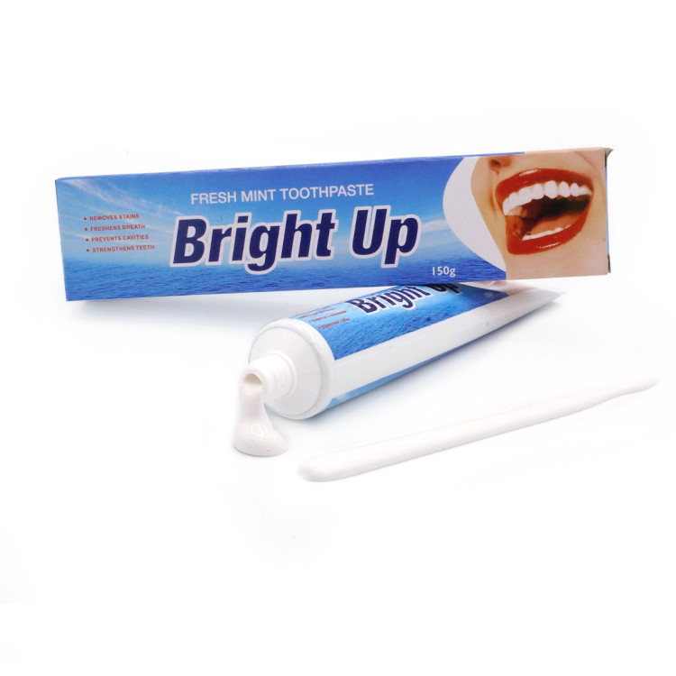 Fabrica de fabricación 150g sabor a menta aliento fresco dientes blanqueadores de dientes