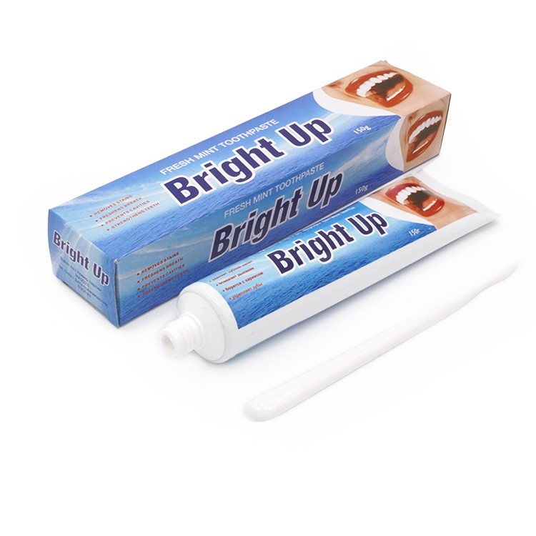 Fabrica de fabricación 150g sabor a menta aliento fresco dientes blanqueadores de dientes
