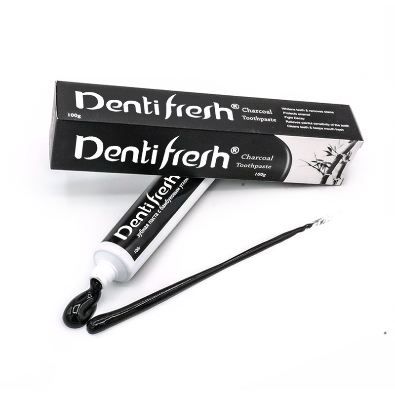 COOL ATE Pasta dental de bambú de carbón - Elimina manchas y protege las encías 100g Fortalece los dientes frescura duradera y sensación de limpieza