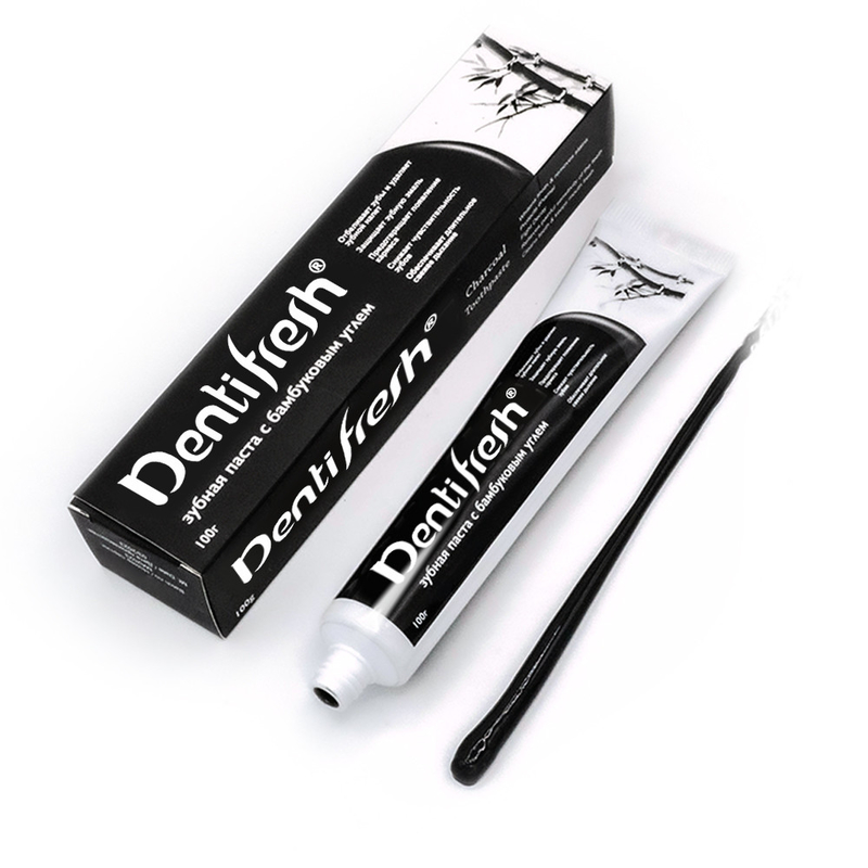 COOL ATE Pasta dental de bambú de carbón - Elimina manchas y protege las encías 100g Fortalece los dientes frescura duradera y sensación de limpieza