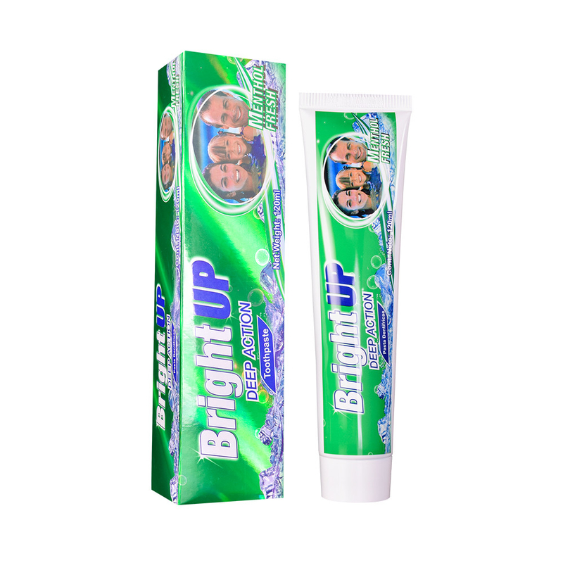 Aclaración de acción profunda Mentol de pasta de dientes fresca 120 ml - Experimenta una sensación de enfriamiento instantáneo