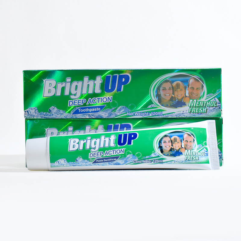 Aclaración de acción profunda Mentol de pasta de dientes fresca 120 ml - Experimenta una sensación de enfriamiento instantáneo
