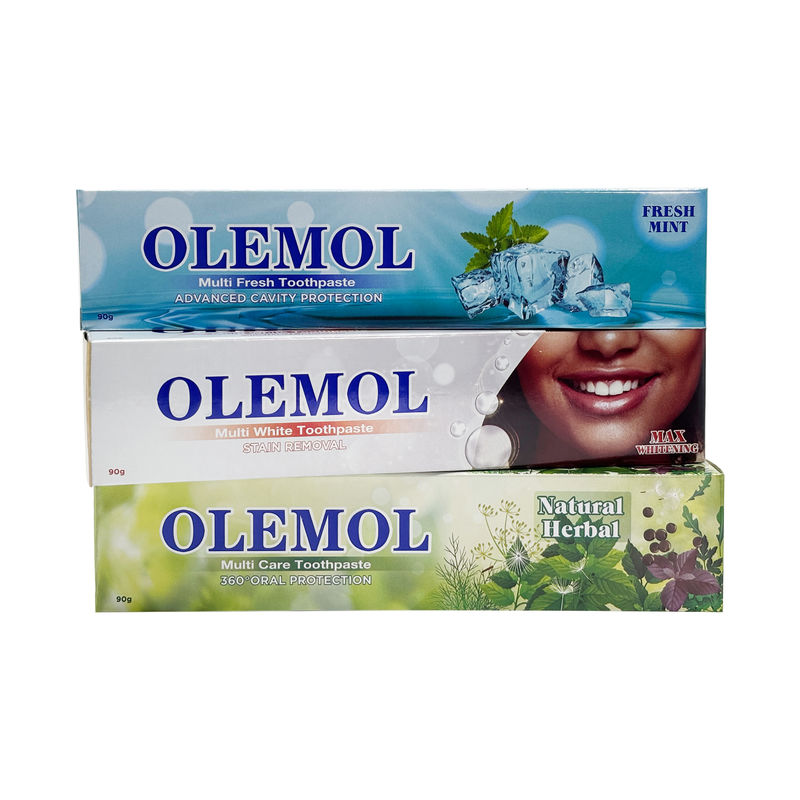 OLEMOL Natural Herbal Multi Care Pasta dental 140g - Protección oral 360° Producto de higiene dental para el cuidado oral diario