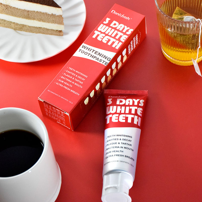 Pasta de dientes blanqueadora avanzada de 3 días con fitato de sodio para una sonrisa más brillante