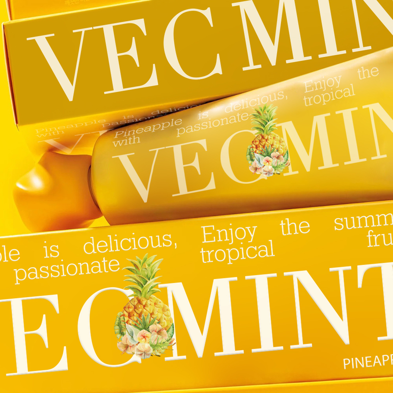 3 años de vida útil Pasta dental de frutas hecha con ingredientes naturales sin colorantes artificiales