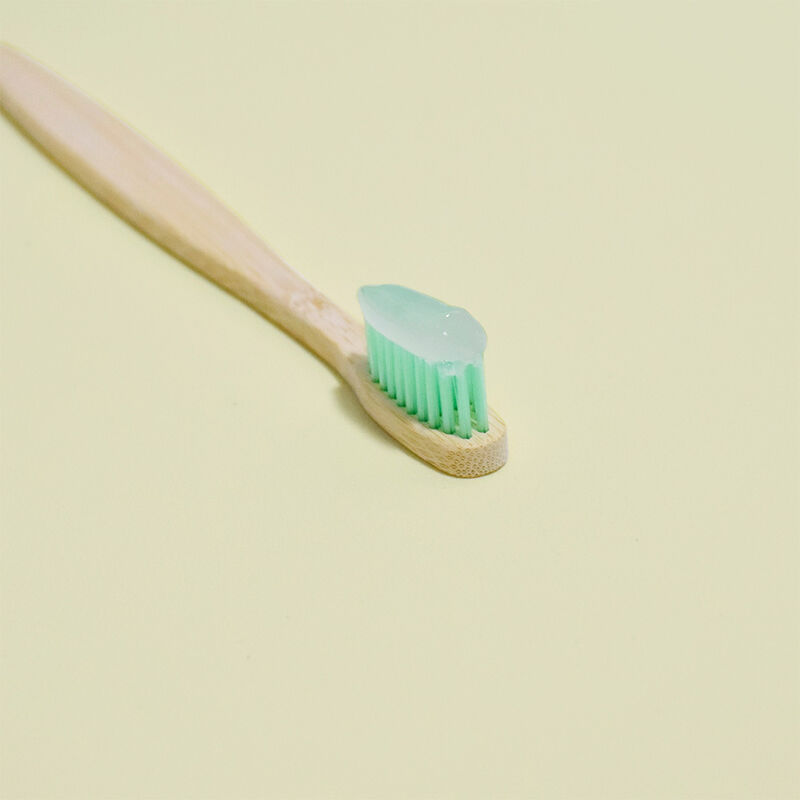 Pasta dental de té verde fresca de larga duración todo el día VECMINT - 100% de ingredientes naturales, limpio y natural con cuidado oral de frescura extendida (100 g)