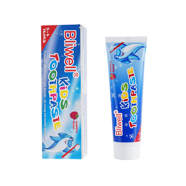 La crema dental de los niños orgánicos del ODM de la protección 50G de la cavidad para el bebé de 9 meses