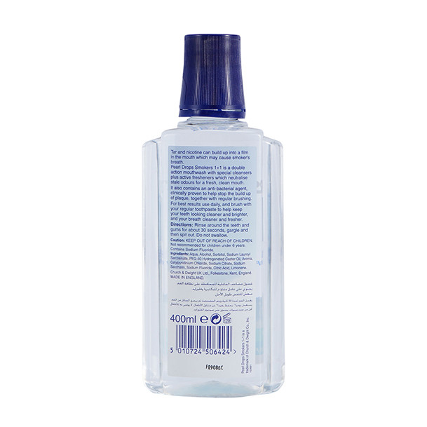 Acuñe el enjuague oral antihongos del cuidado del anti-bacteriano del sabor 400ml para la respiración de los fumadores