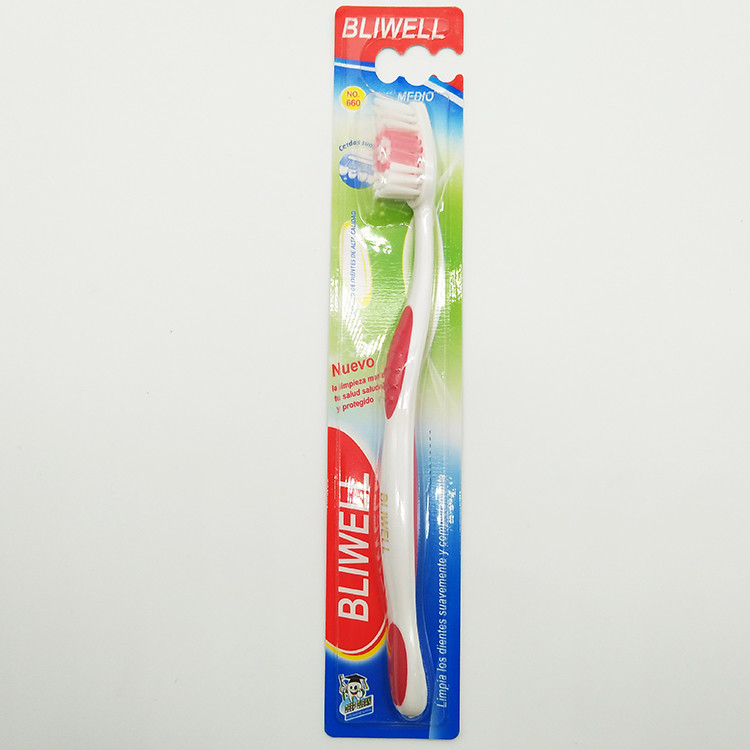 Cepillo de dientes reutilizable suave limpio oral plástico del OEM Eco de la manija amistosa al por mayor del color